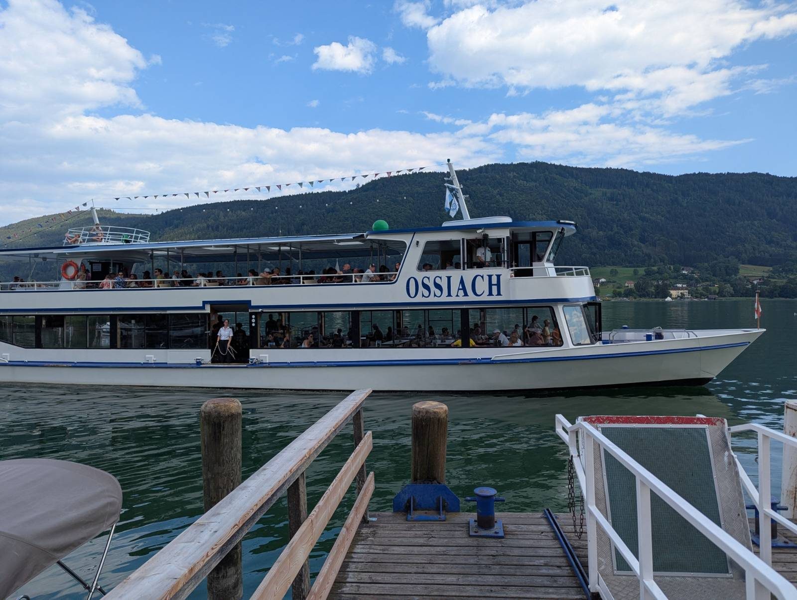 MS Ossiach na pristanu